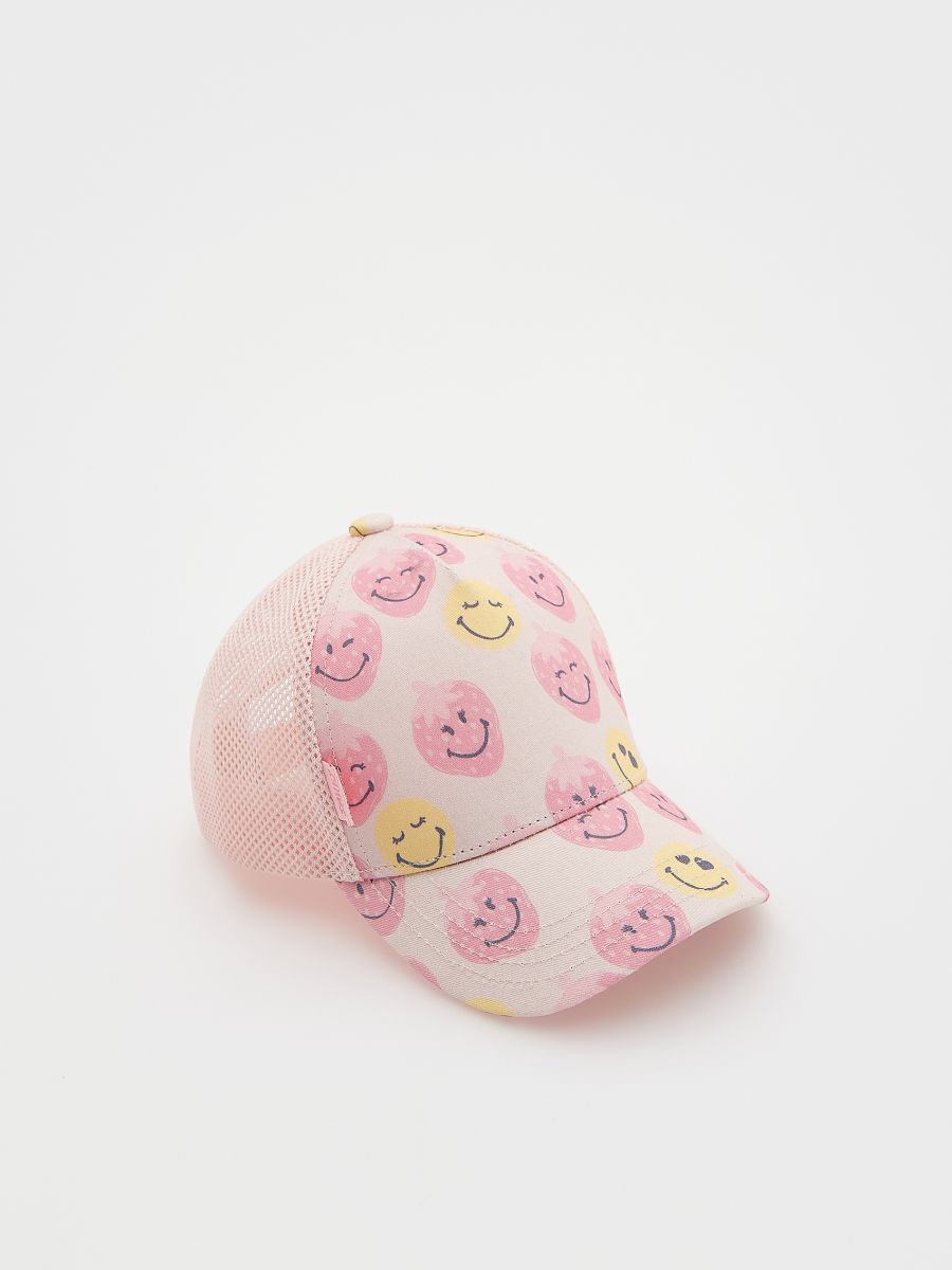 SmileyWorld® cap - pastel pink - RESERVED