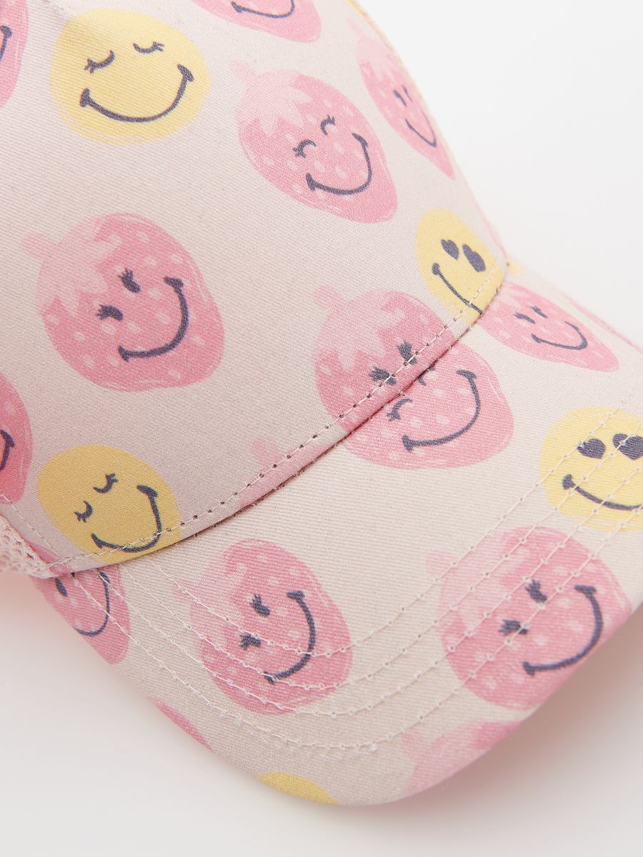 SmileyWorld® cap - pastel pink - RESERVED - 2