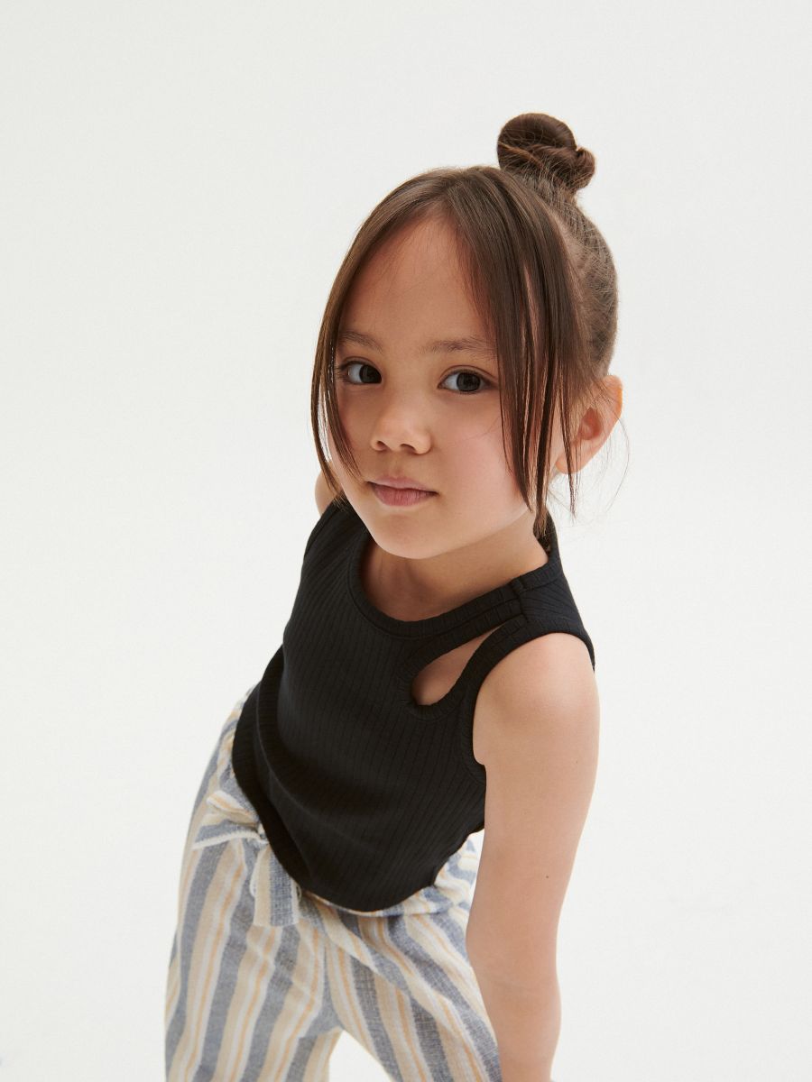 Cami strap top - black - RESERVED - 5