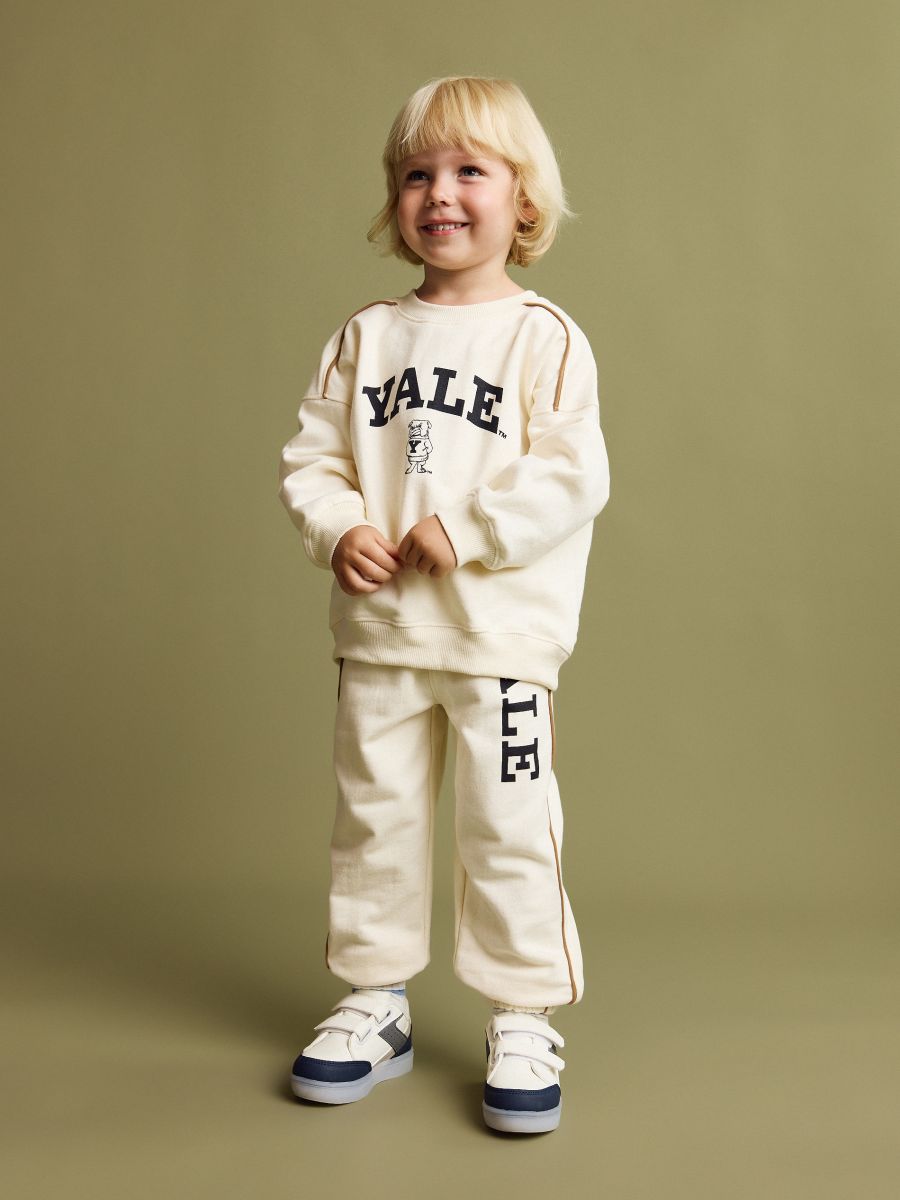 BABIES` JOGGING TOP & TROUSERS - CRÈME - RESERVED