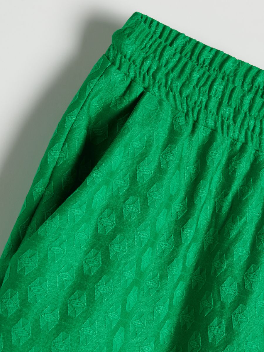 Viscose trousers - green - RESERVED - 5