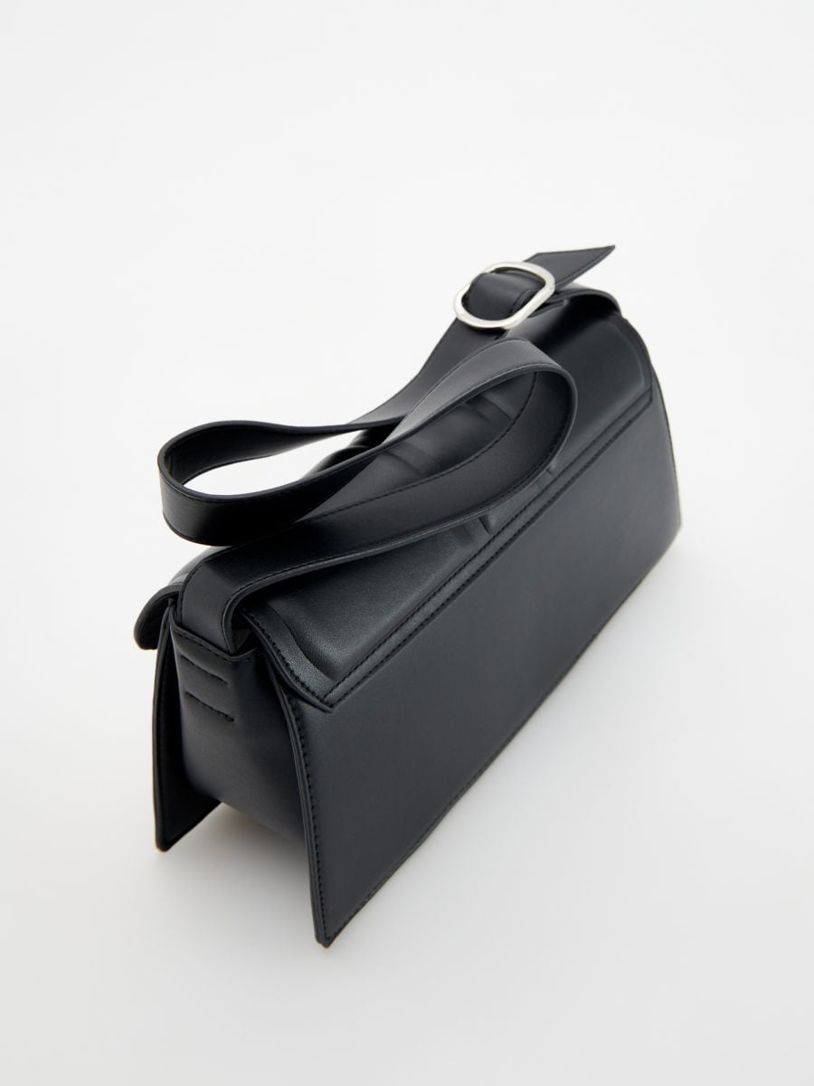 Tasche mit Prägemuster - schwarz - RESERVED - 3