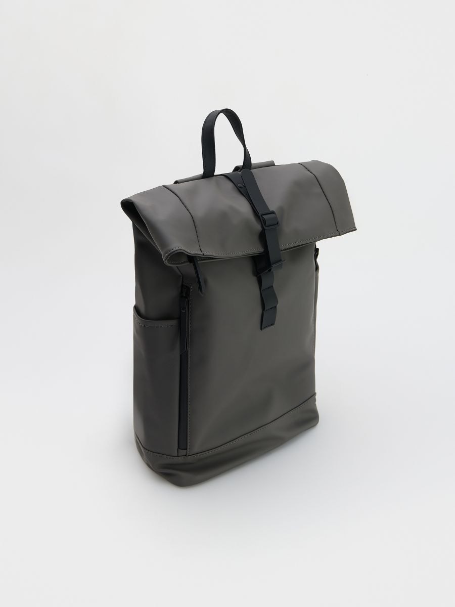 Waterproof backpack - dark grey - RESERVED