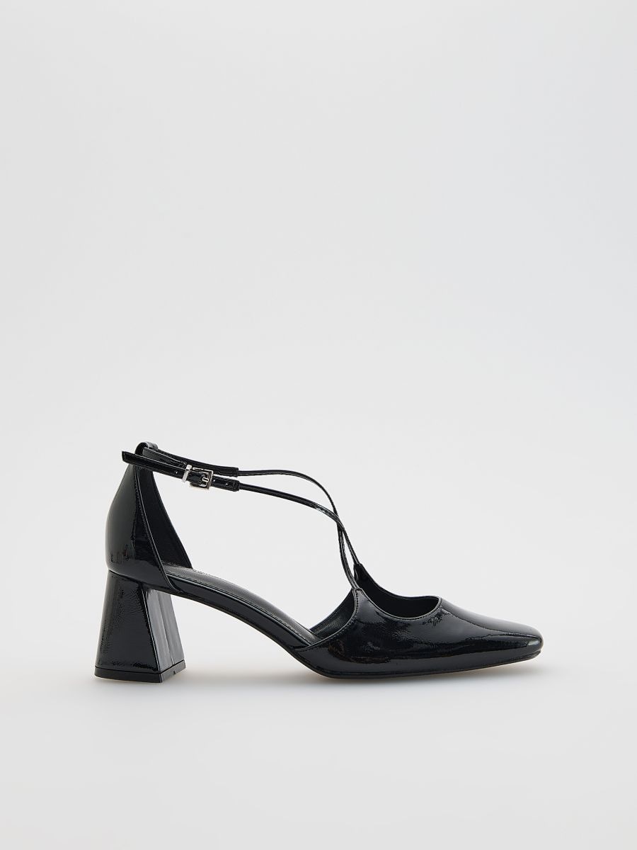 Patent pumps - black - RESERVED
