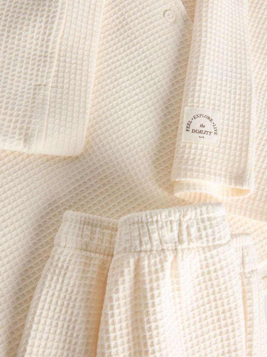 LADIES` PYJAMA - ΚΡΕΜ - RESERVED - 6