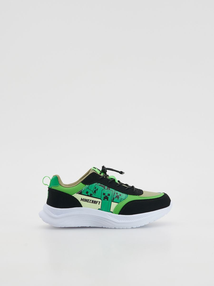 Buty Minecraft - zielony - RESERVED