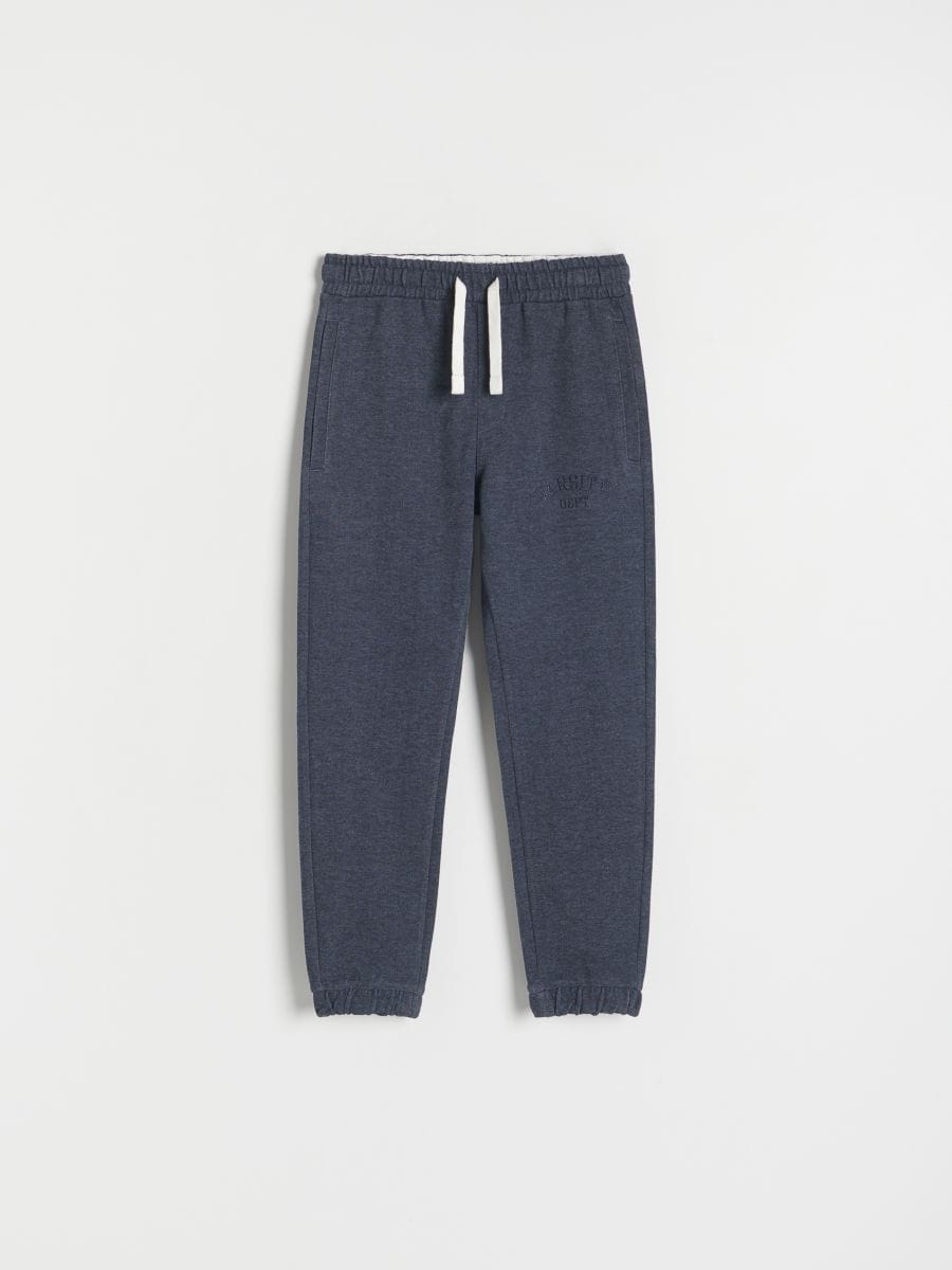 BOYS` TROUSERS - steel blue - RESERVED