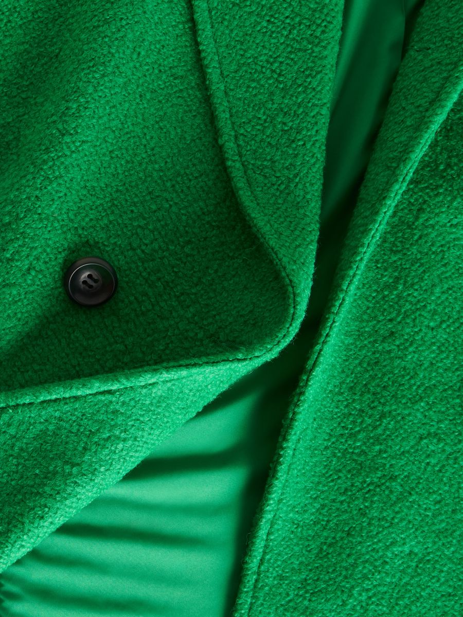 Wool blend coat - fresh green - RESERVED - 7