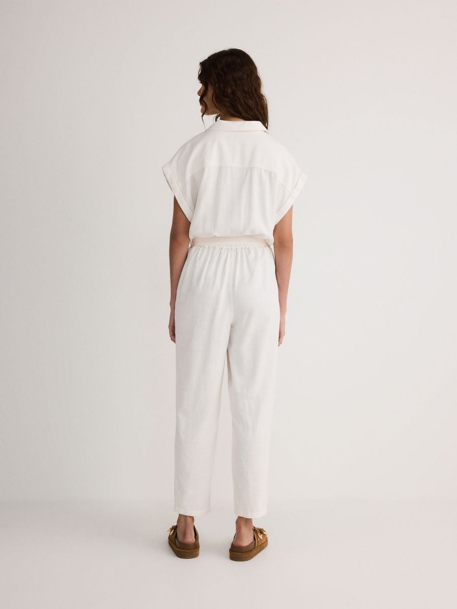 Overall mit Bindedetail - creme - RESERVED - 4