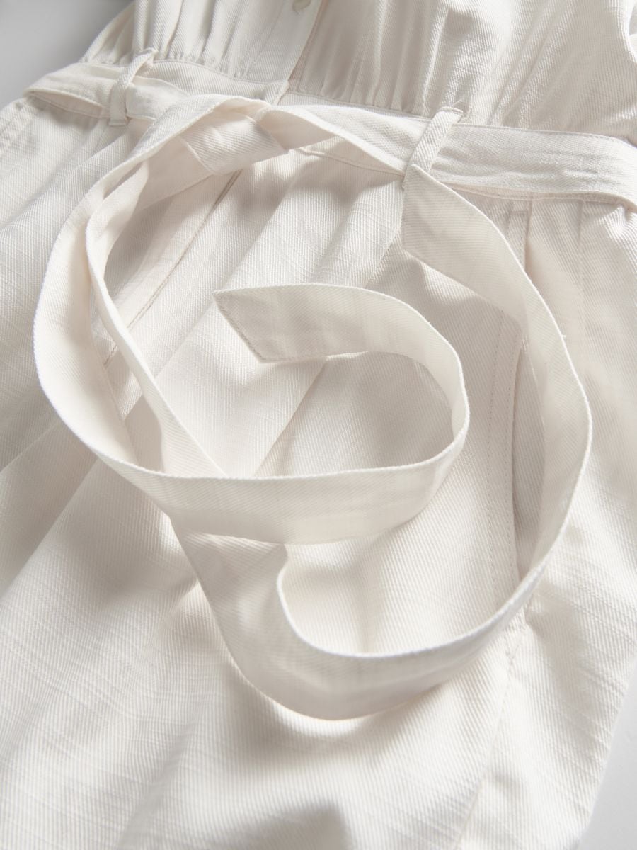 Overall mit Bindedetail - creme - RESERVED - 6