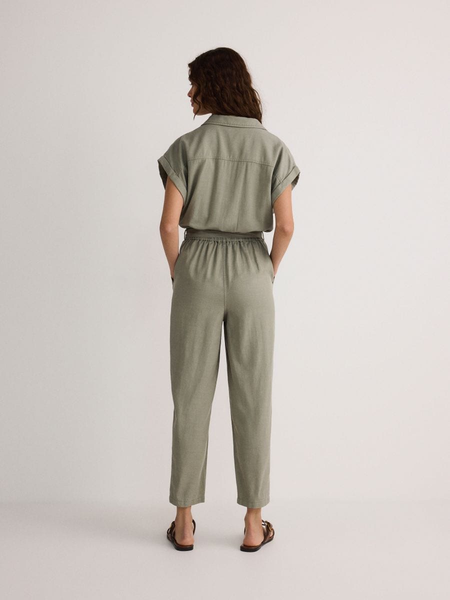 Pale green jumpsuit online