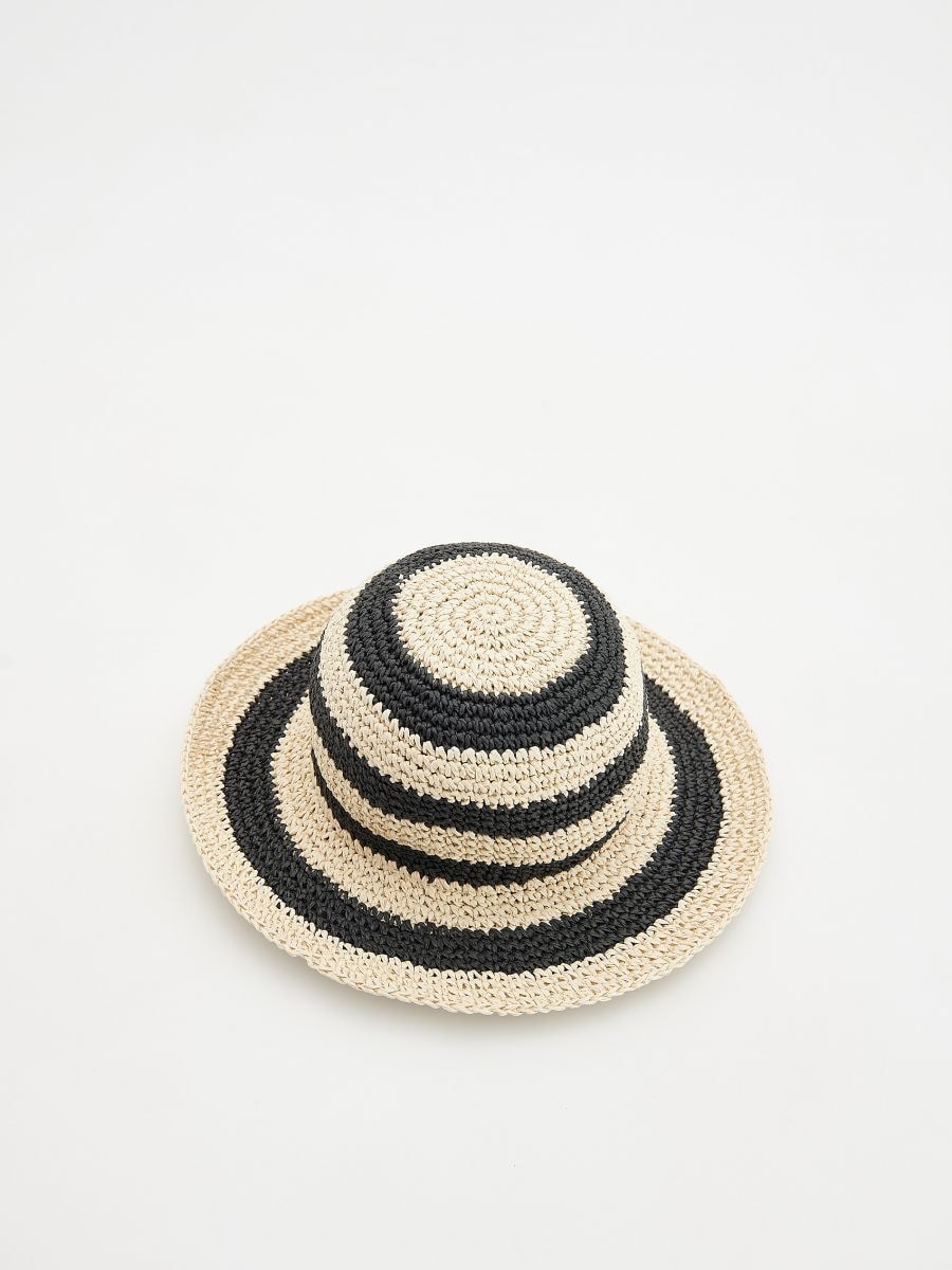 Slamený klobúk - pšenicová - RESERVED