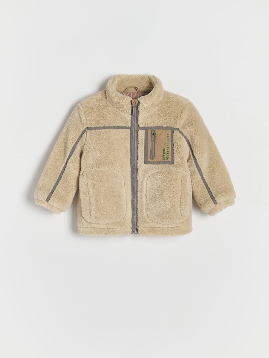 Jacket with insulation - beige - RESERVED