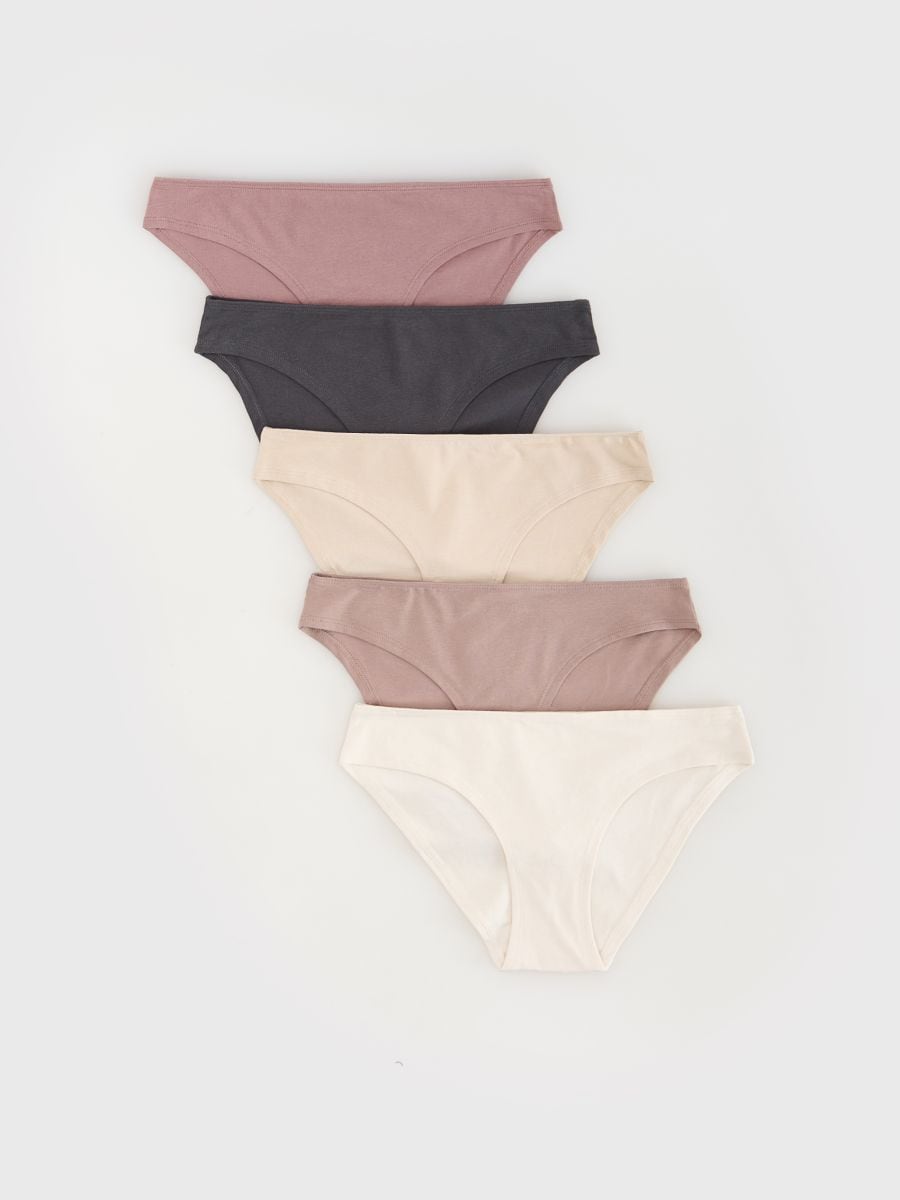 LADIES` BRIEFS MULTI - mauve - RESERVED - 2