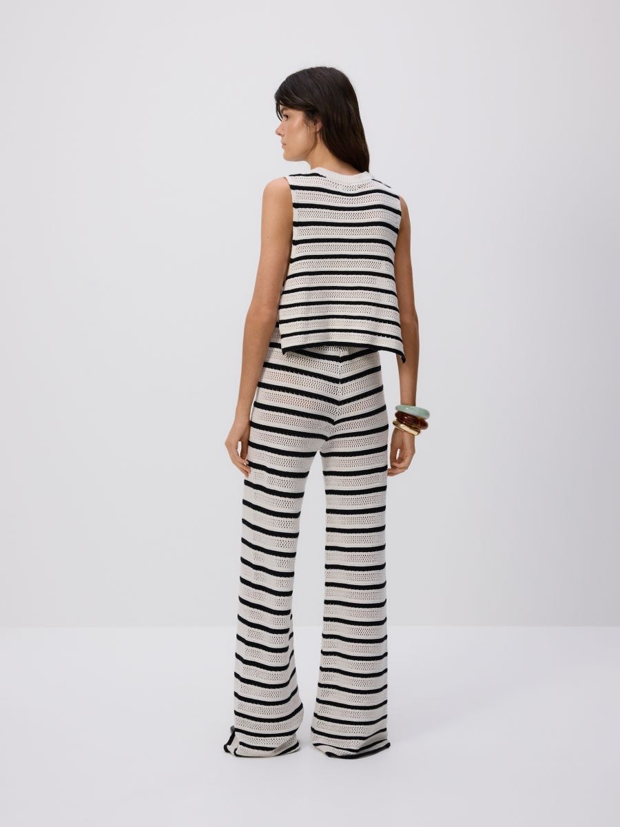 Jersey trousers - multicolor - RESERVED - 6