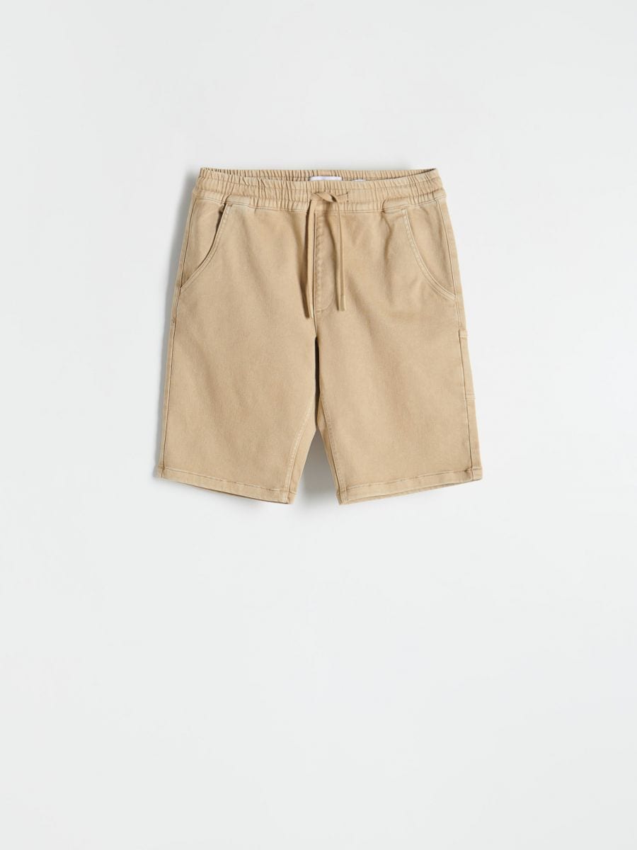 Jogger šorts - bež - RESERVED - 4