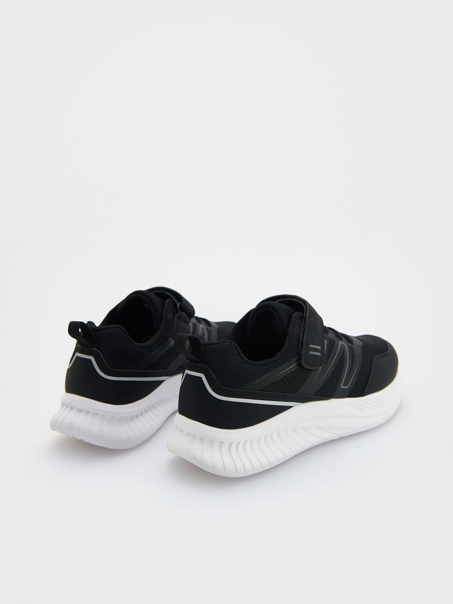 Scarpe da ginnastica con velcro - nero - RESERVED - 3