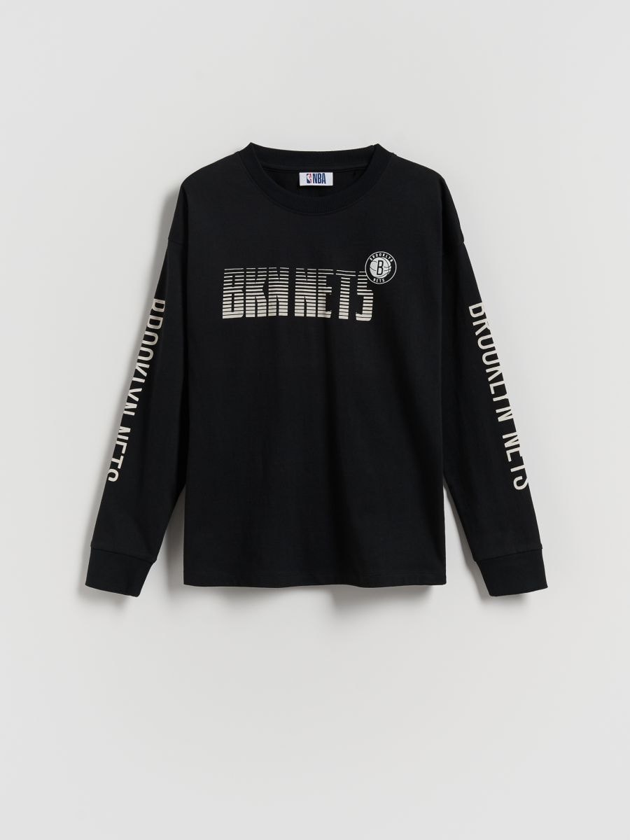 BOYS` T-SHIRT - čierna - RESERVED