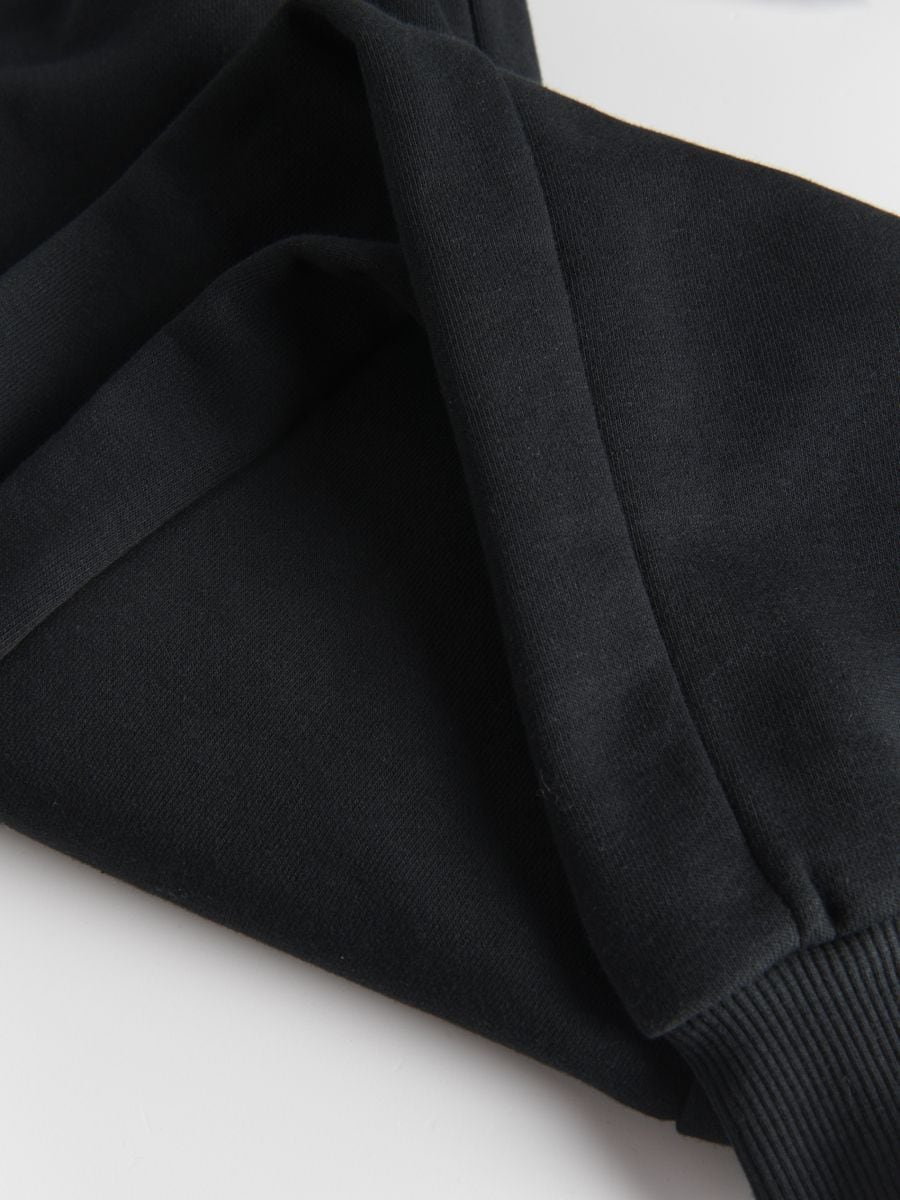 Sweat joggers with zip fasteners - black - RESERVED - 5