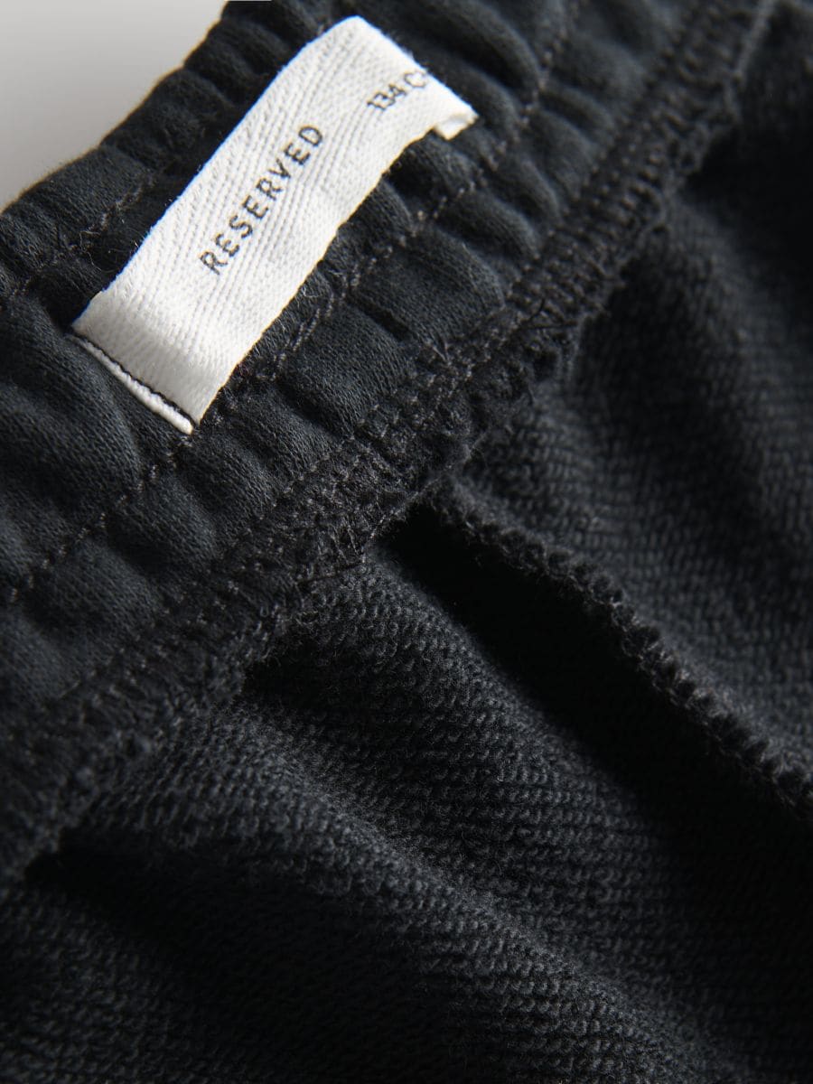 Sweat joggers with zip fasteners - black - RESERVED - 6