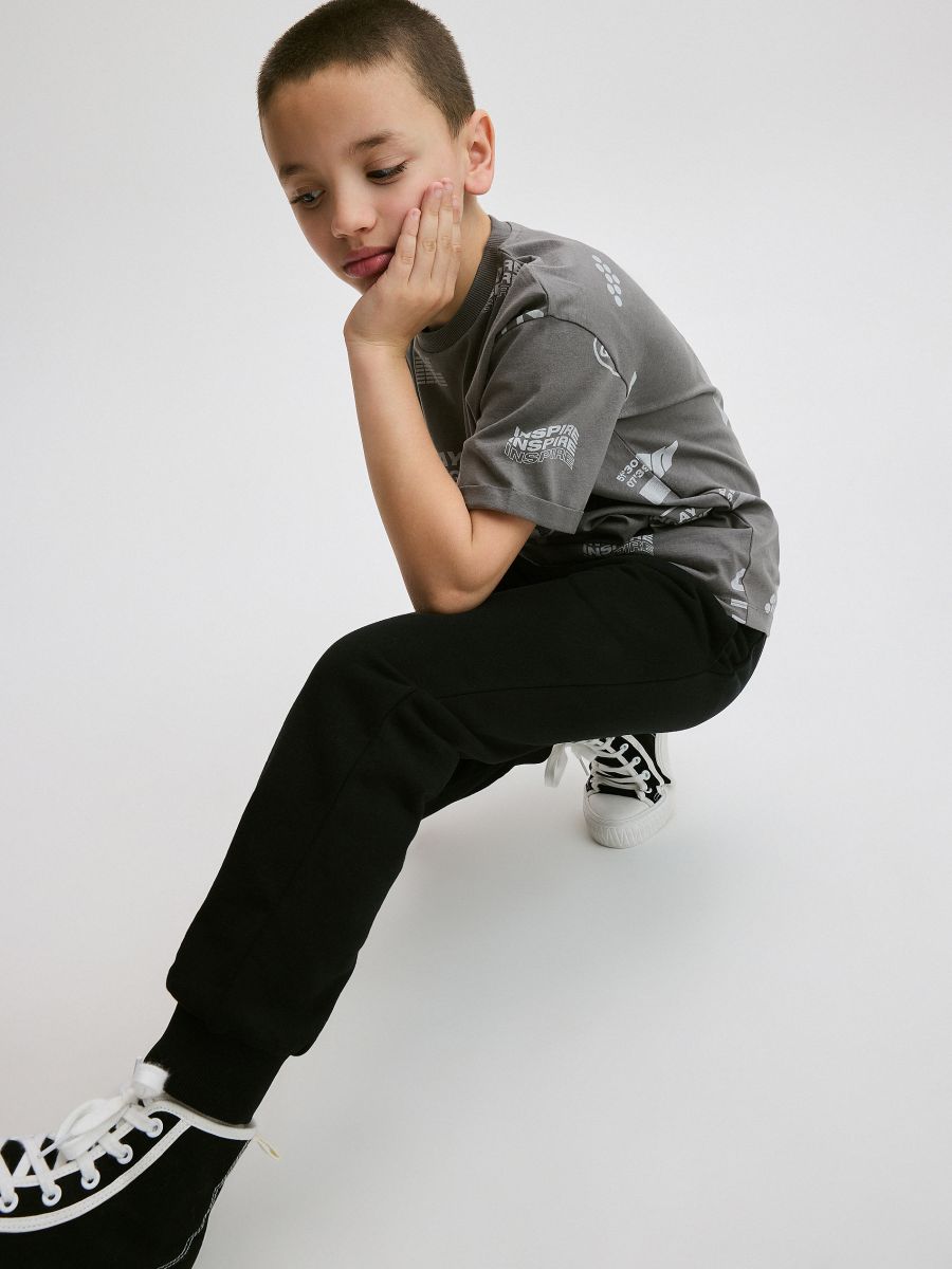 BOYS` TROUSERS - crno - RESERVED