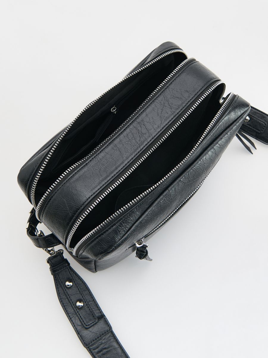 LADIES` HANDBAG - black - RESERVED - 5