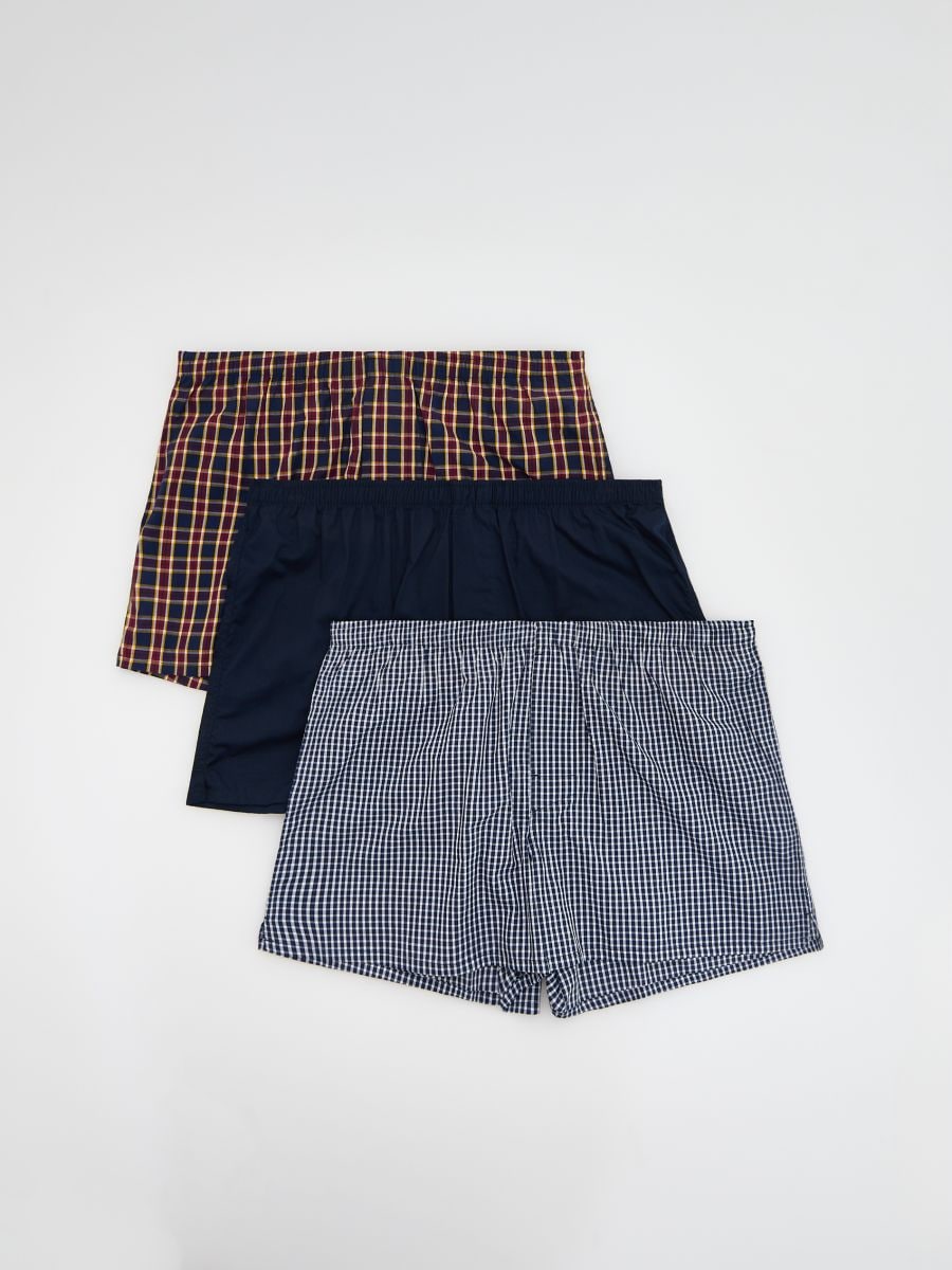 Loose boxers 3 pack - navy - RESERVED
