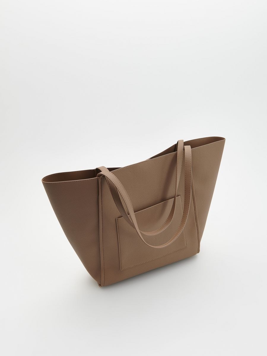 Shopper bag - golden brown - RESERVED - 2