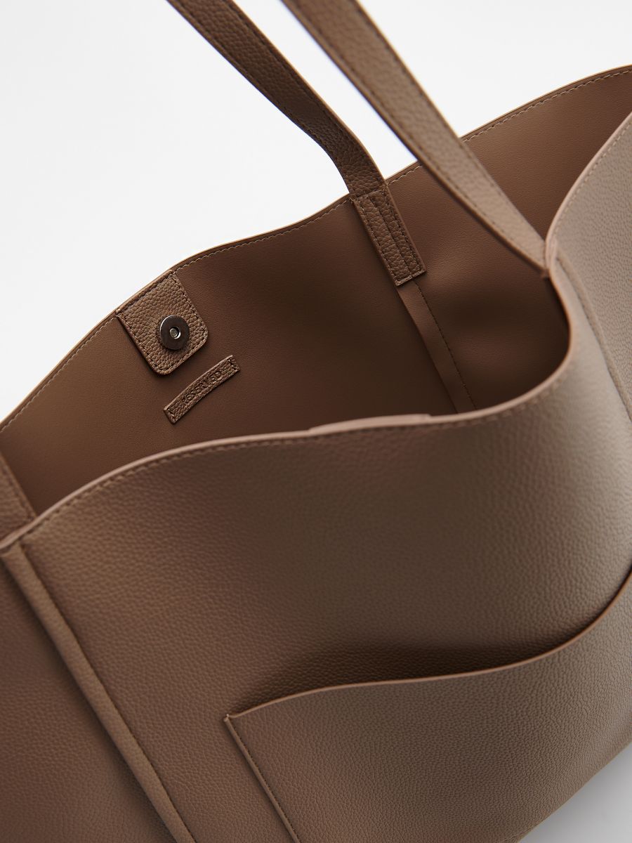 Shopper bag - golden brown - RESERVED - 5