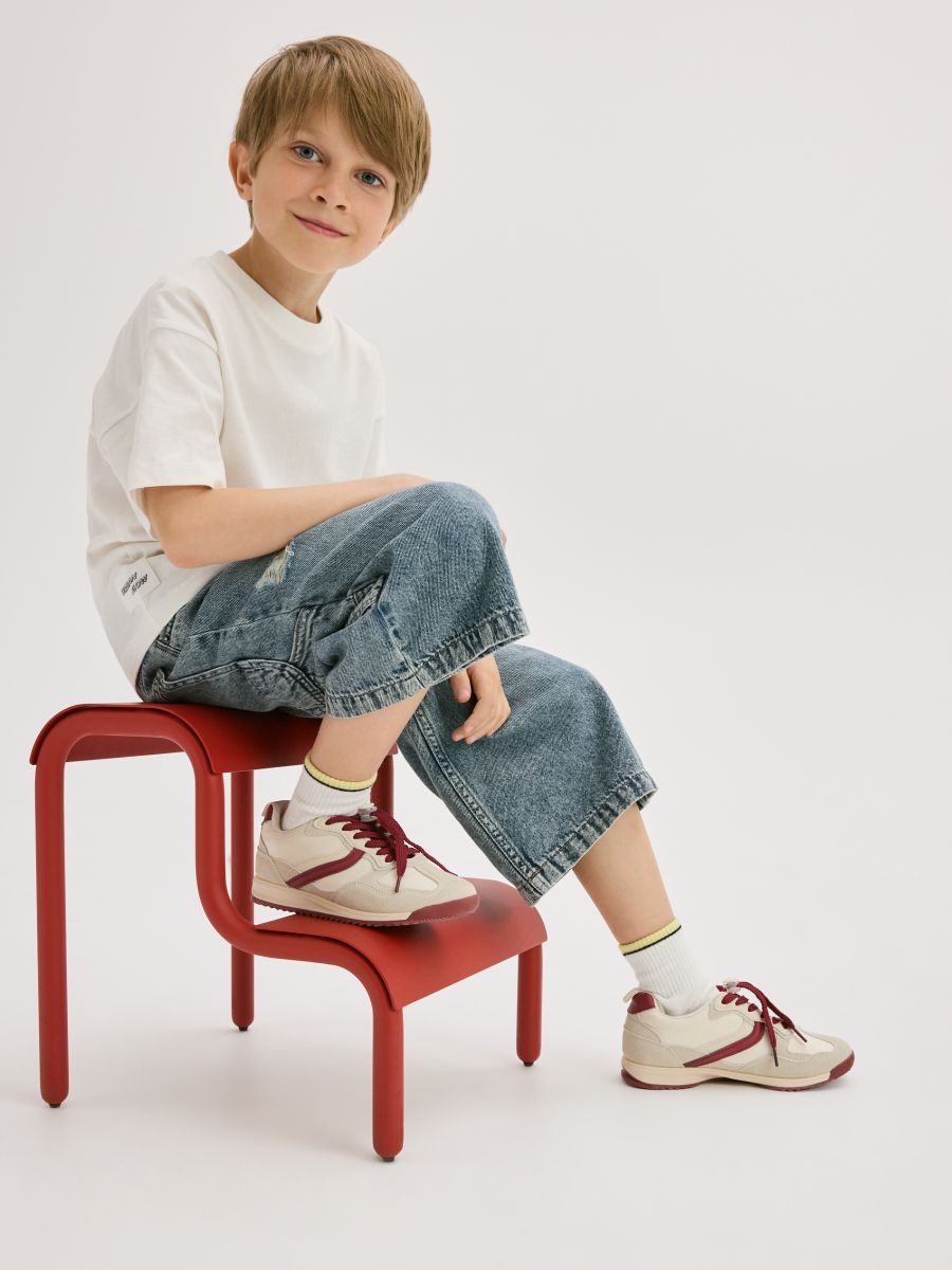 Trainers with toggle - cream - RESERVED - 6
