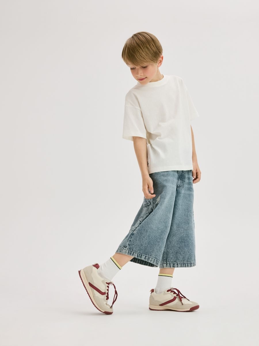 Trainers with toggle - cream - RESERVED - 7