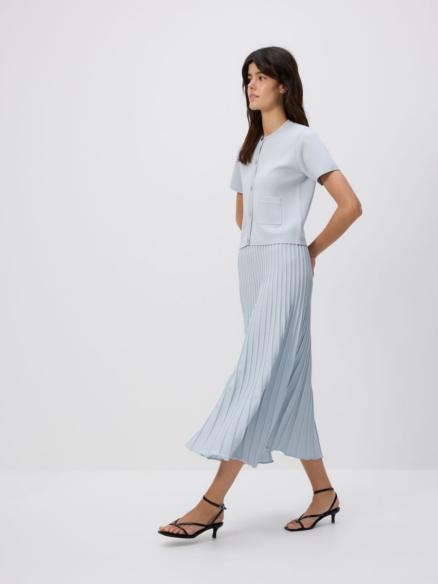 LADIES` SKIRT - blu pallido - RESERVED