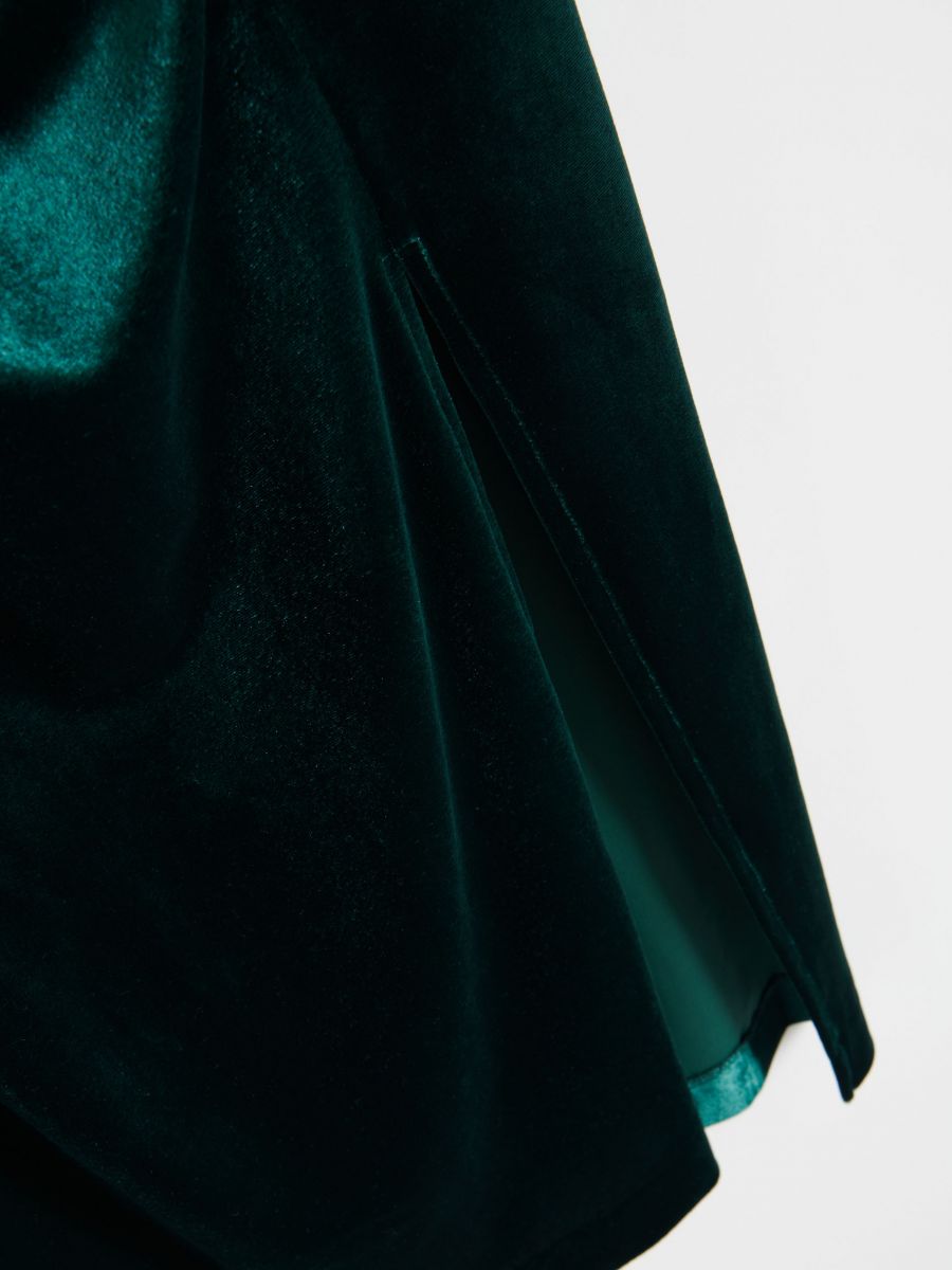 Midi skirt with gathering - green - RESERVED - 5