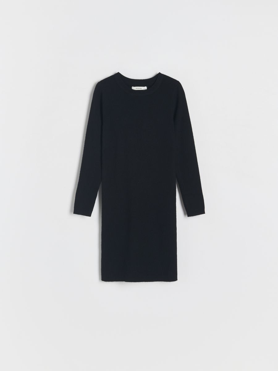 Robe en jersey - Noir - RESERVED