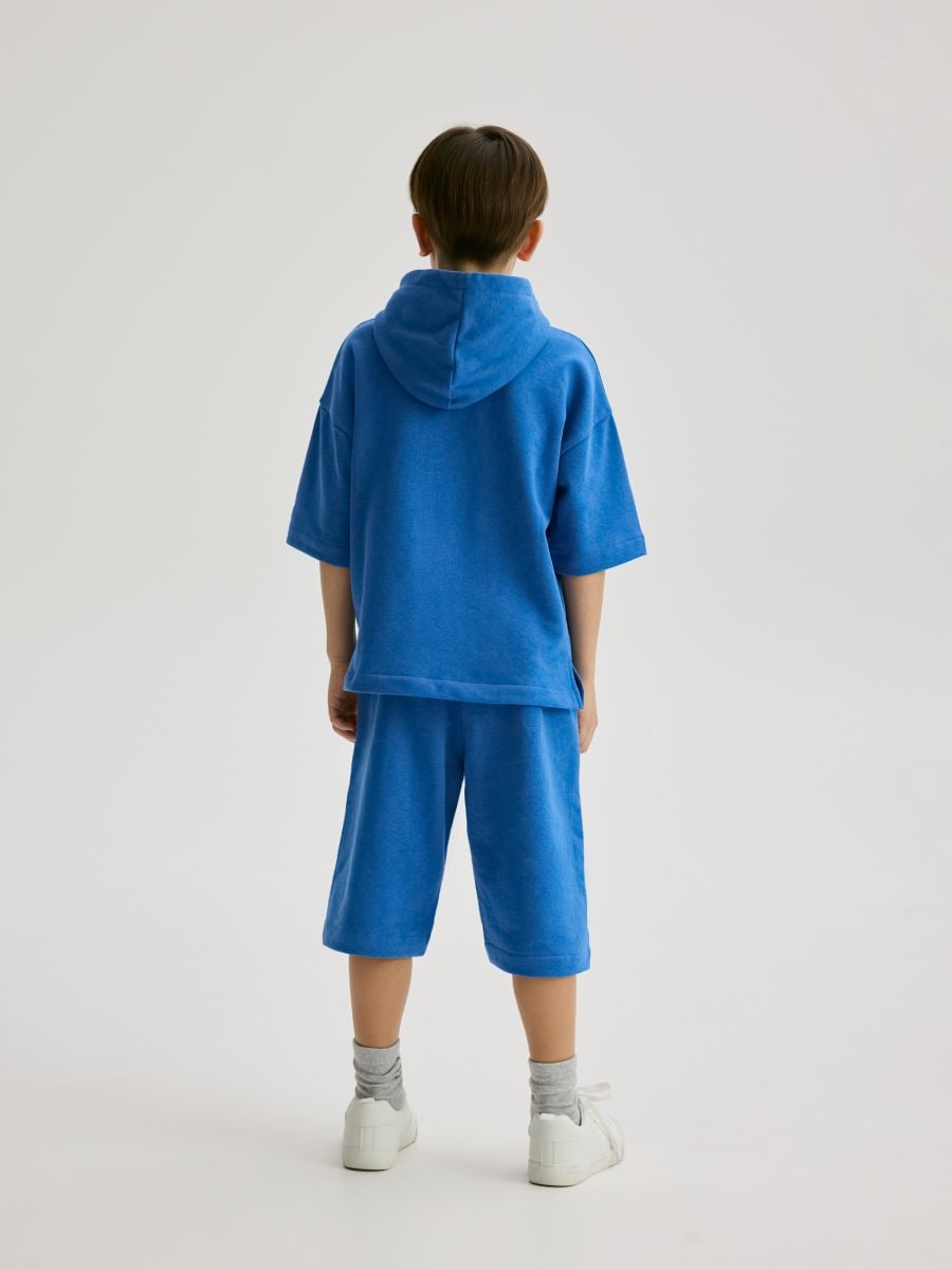 Cotton set with shorts - blue - RESERVED - 5