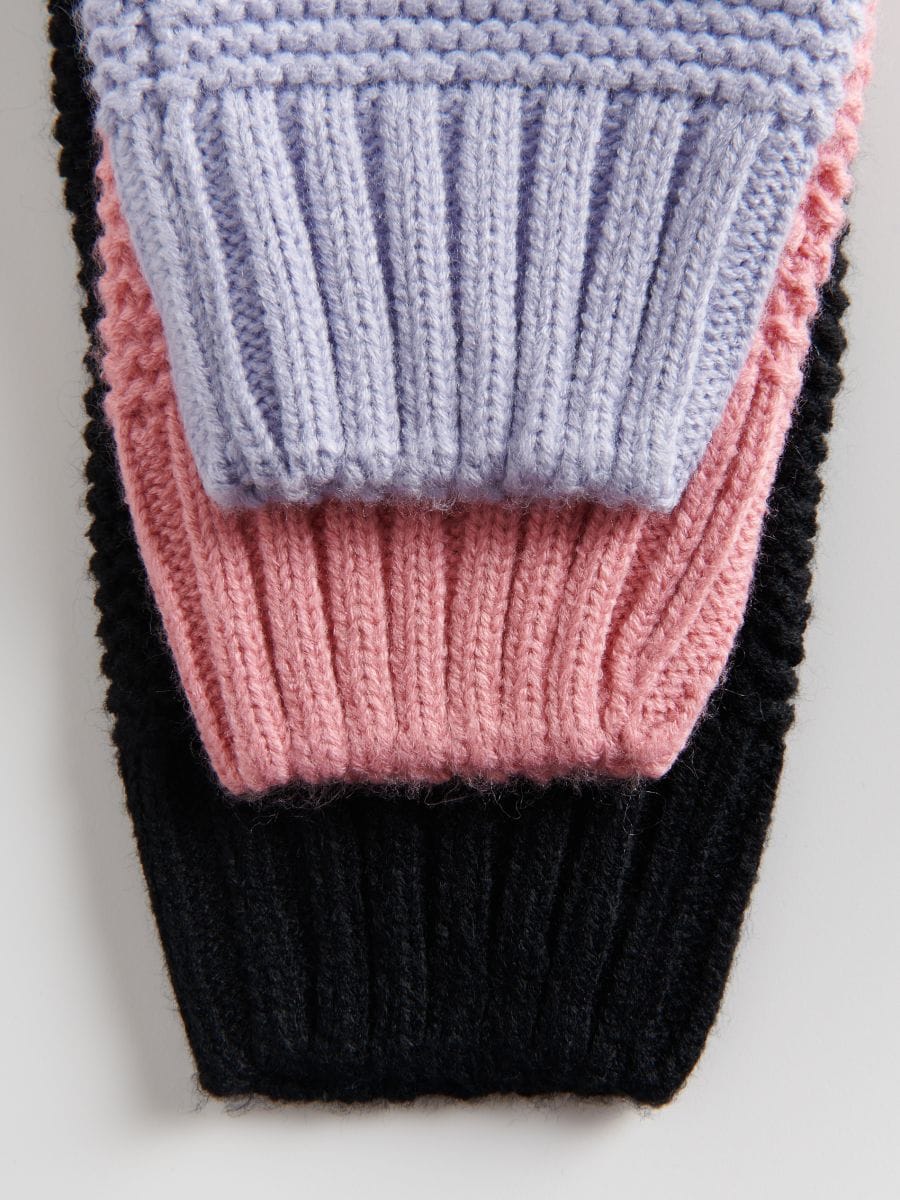 Sweater with wide turtleneck - orchid - RESERVED - 5