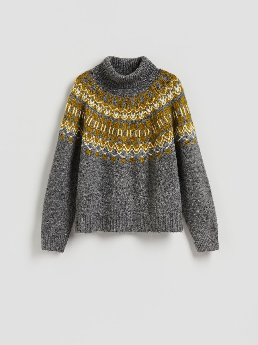 Pullover aus Wollgemisch - bunt - RESERVED