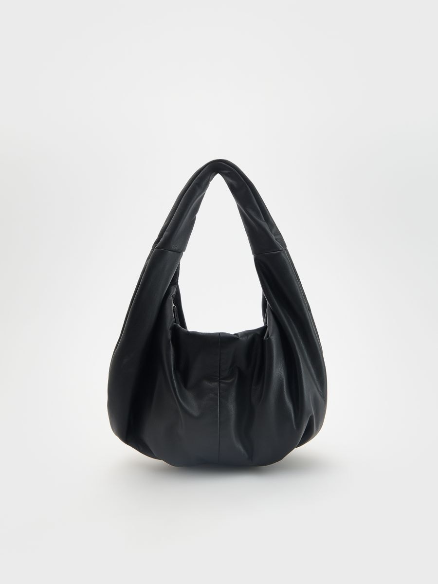 Vegan leather bag Reserved Black in Vegan leather - 22920268