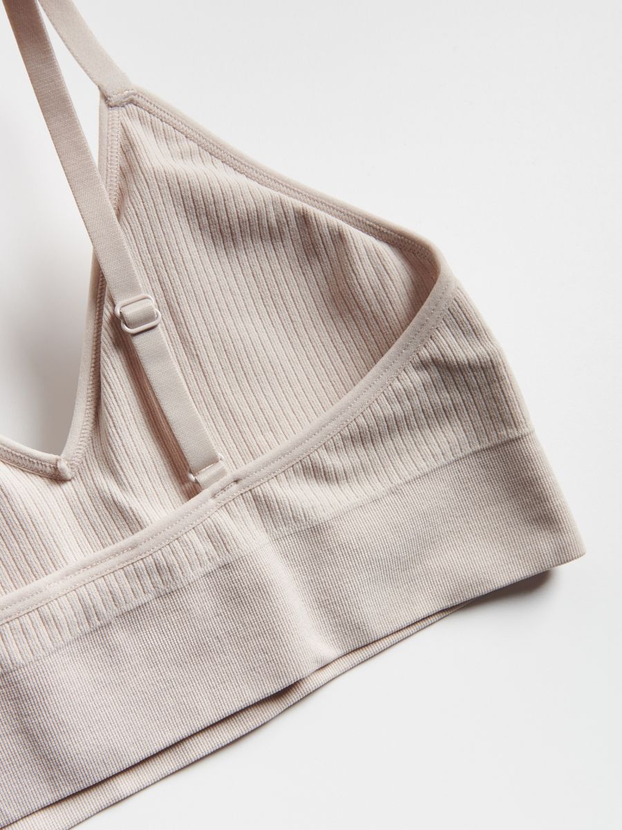 Non-wired bra - beige - RESERVED - 5