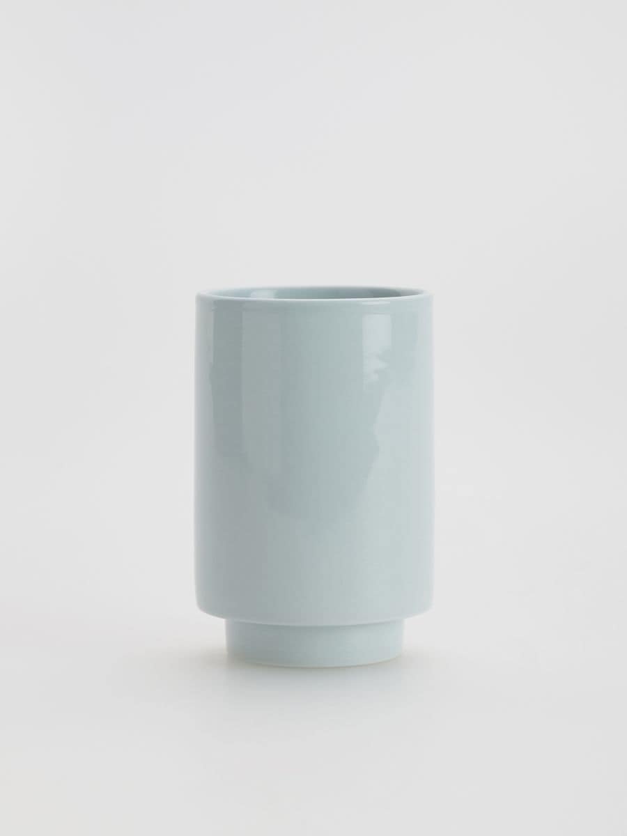 Керамічна чашка - блідо-блакитний - RESERVED
