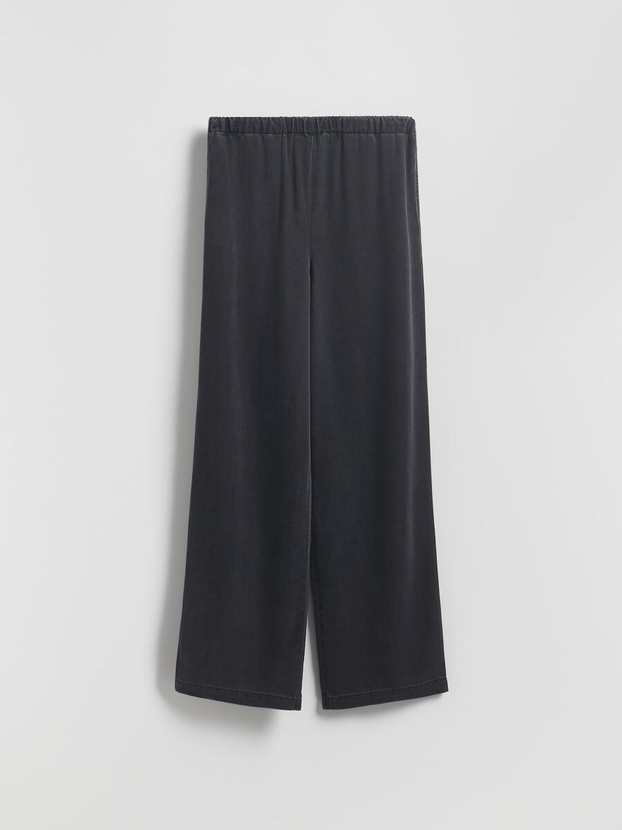 Straight Lyocell-Jeans - grau - RESERVED