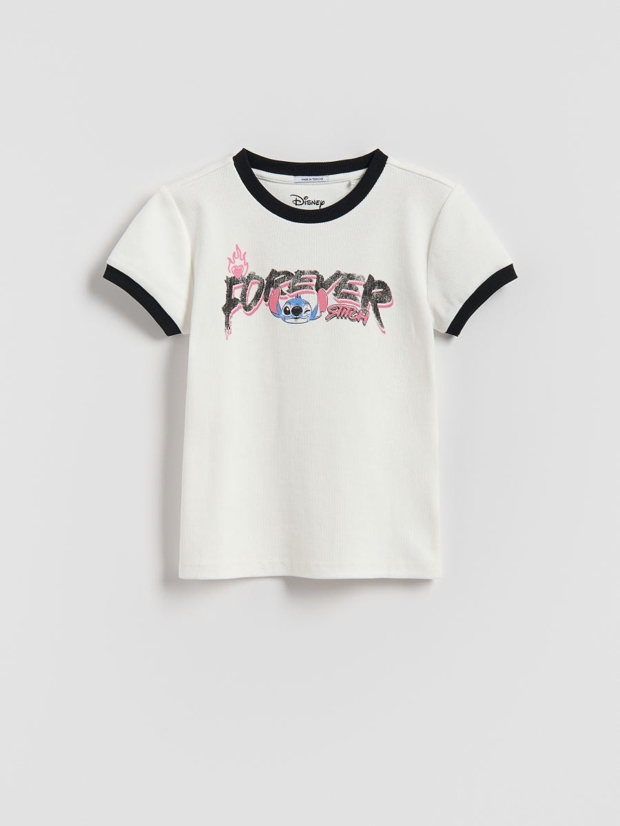GIRLS` T-SHIRT - multicolor - RESERVED