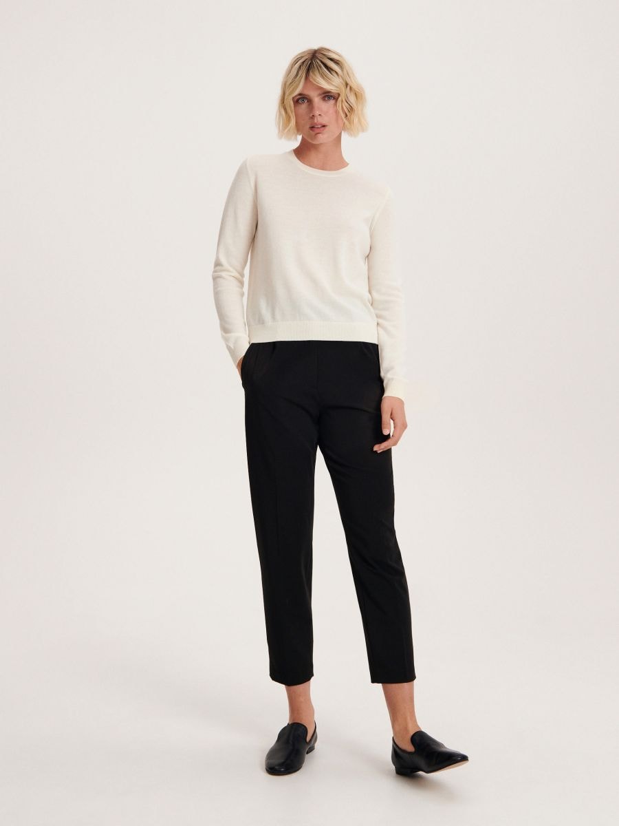 Pullover aus Merinowolle - creme - RESERVED - 2