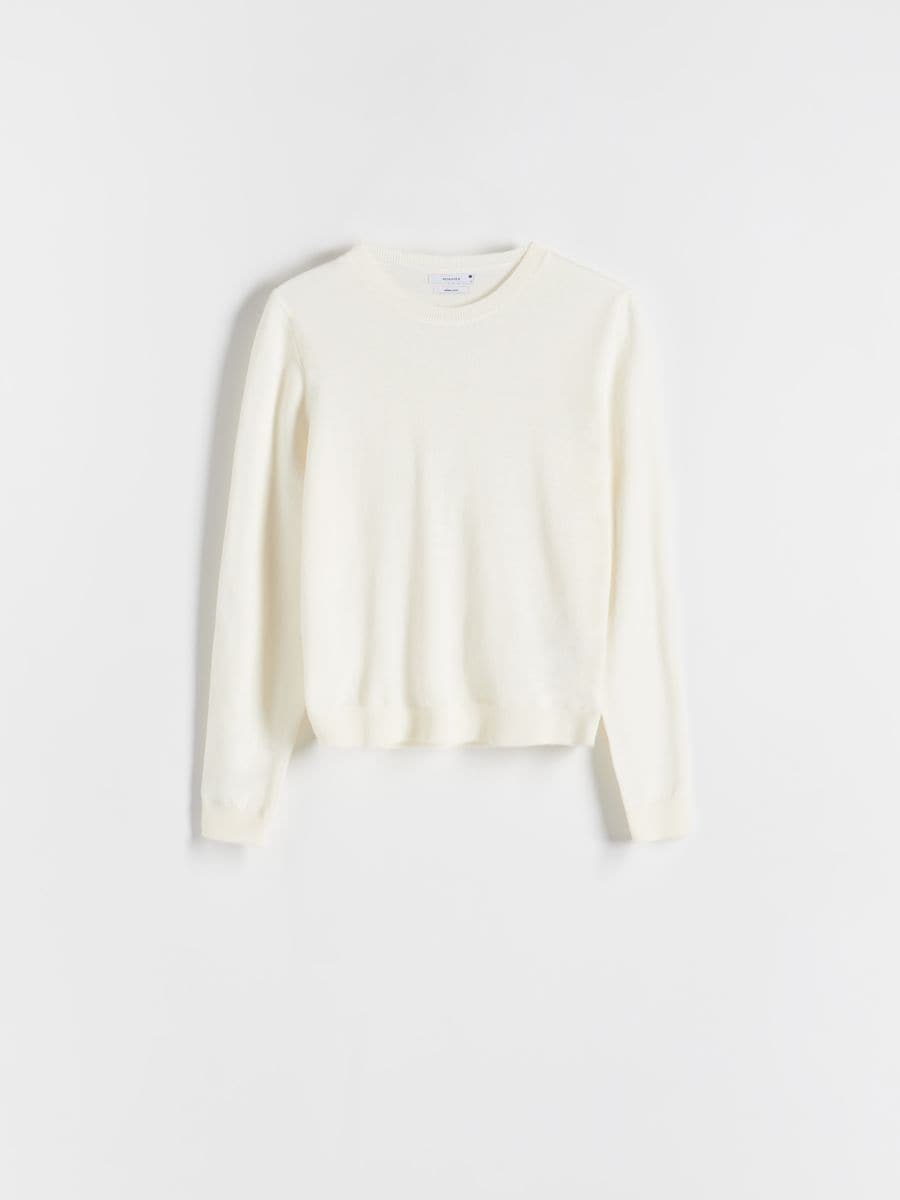 Pullover aus Merinowolle - creme - RESERVED - 3