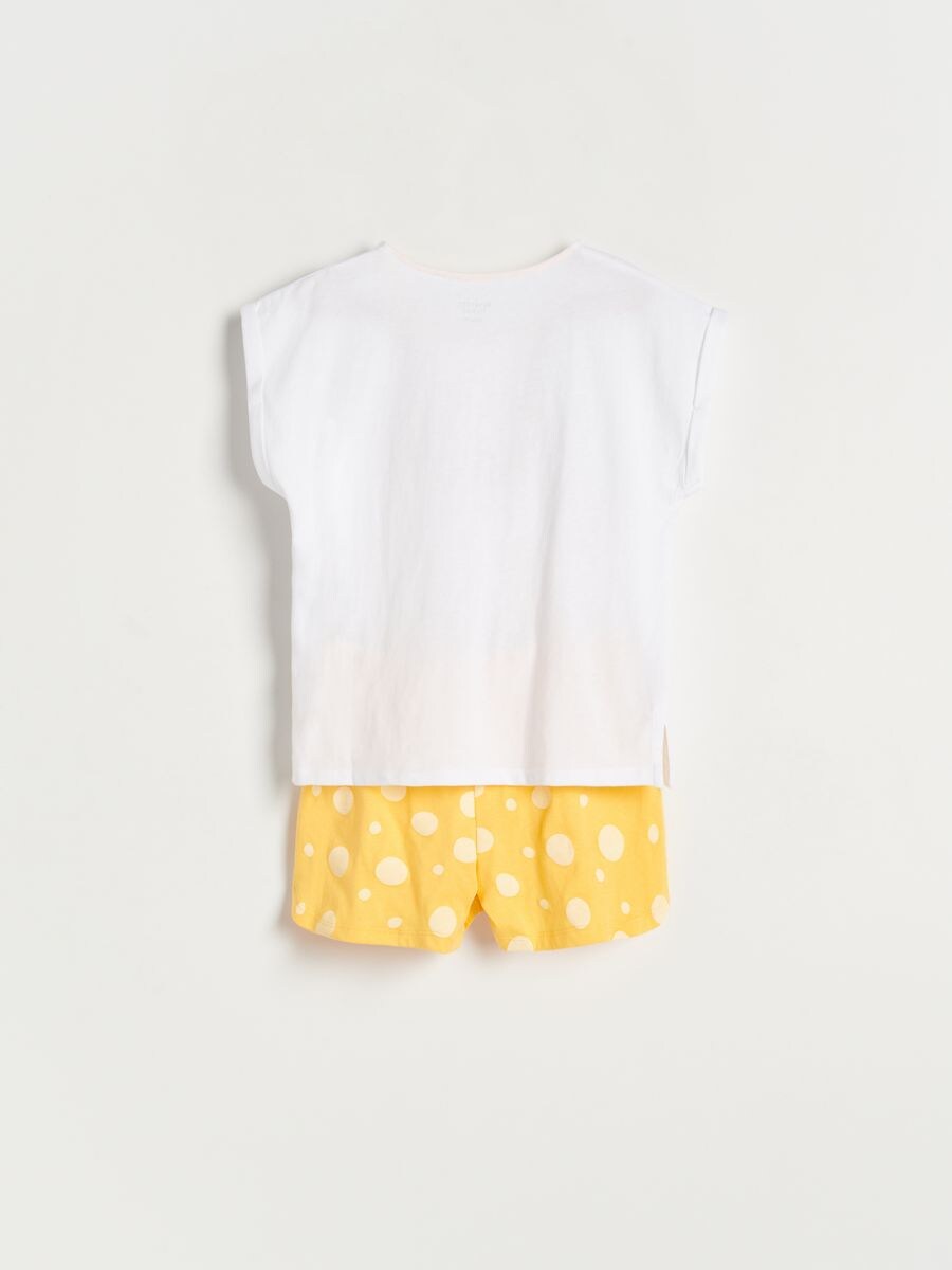 Two piece printed pyjama set - cream - RESERVED - 2