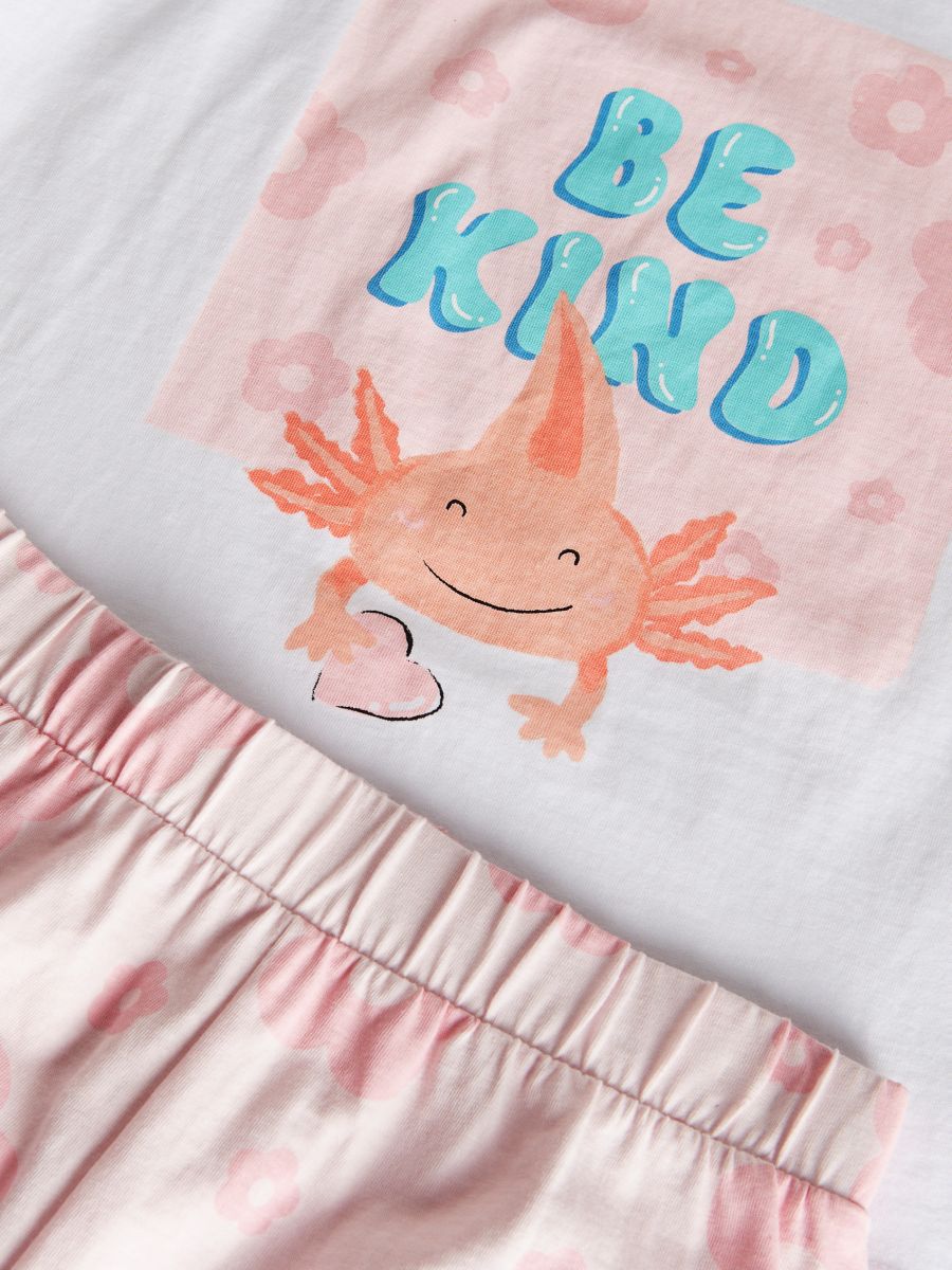 Two piece printed pyjama set - pastel pink - RESERVED - 3