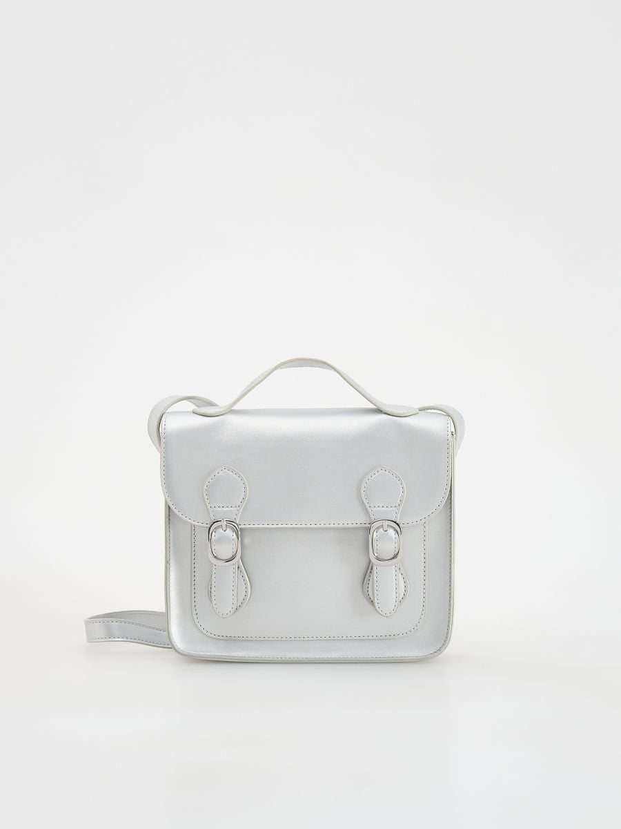 Briefcase bag - silver - RESERVED - 6