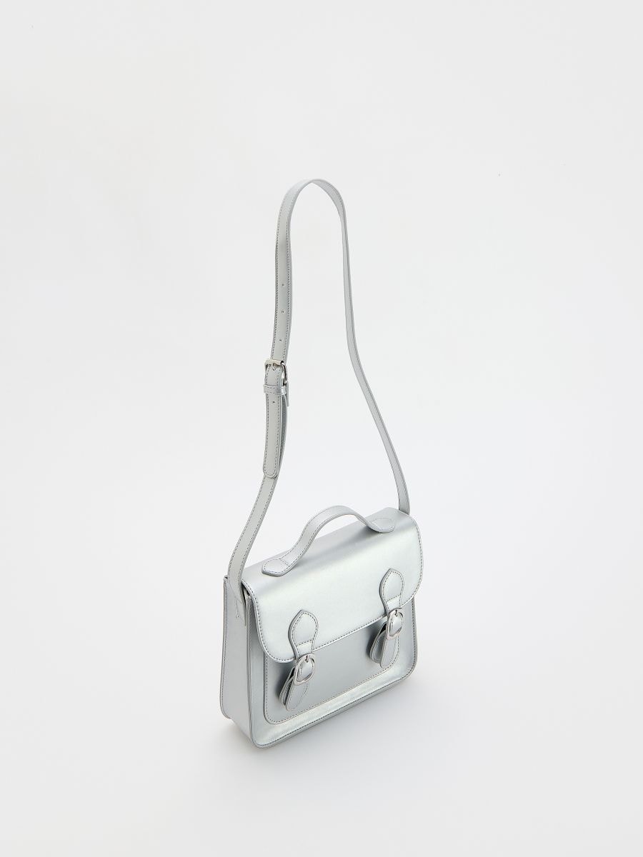 Briefcase bag - silver - RESERVED - 3
