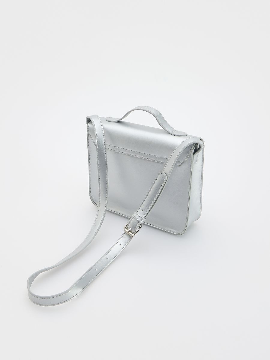 Briefcase bag - silver - RESERVED - 2
