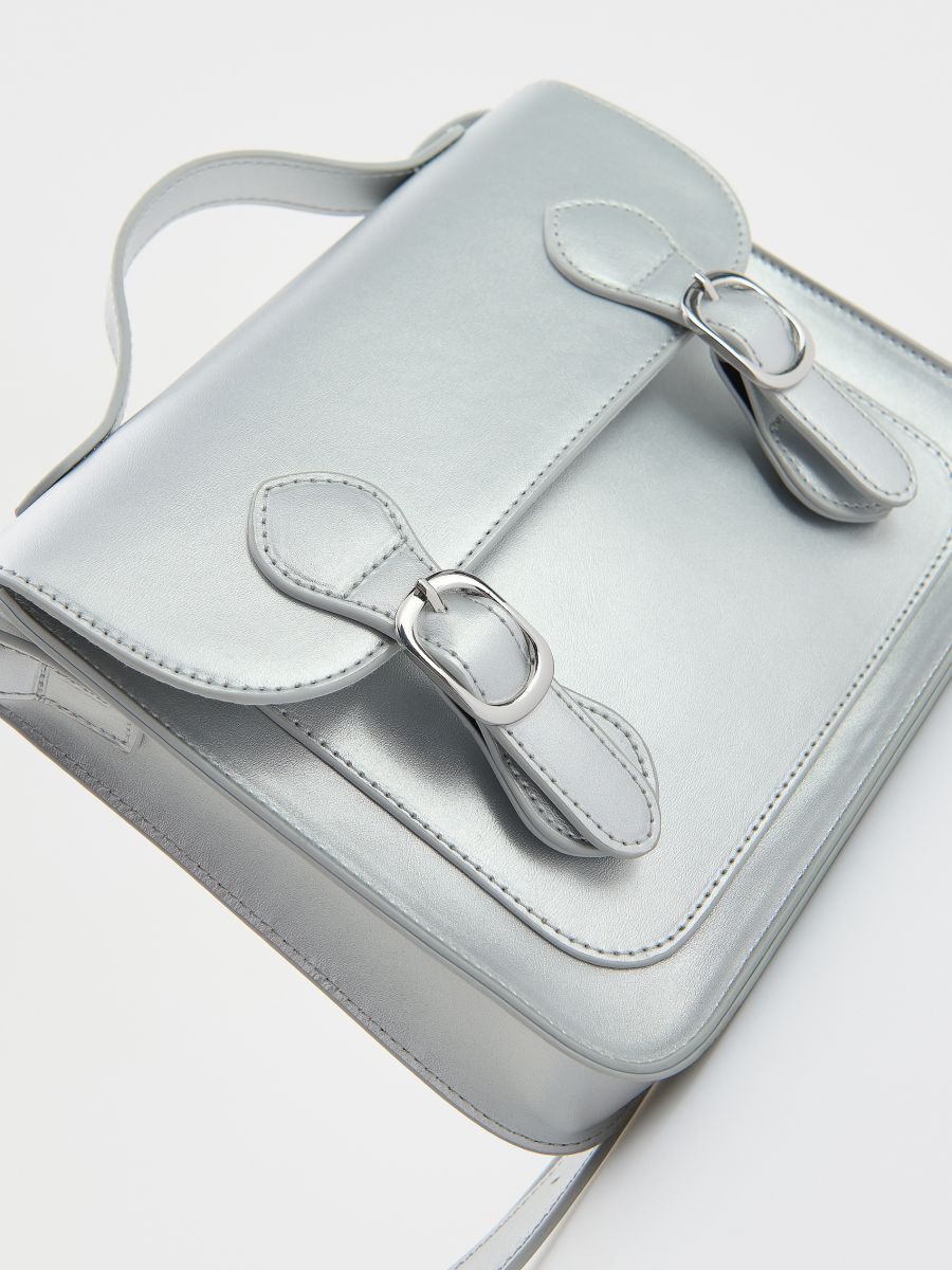 Briefcase bag - silver - RESERVED - 4